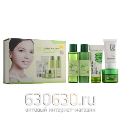 Подарочный набор BioAqua "Aloe Vera 92% 5x1" (комплексная система преображения кожи)