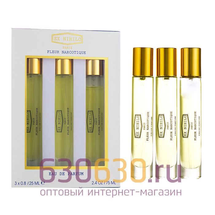 Парфюмерный набор Ex Nihilo "Fleur Narcotique" 3*25 ml