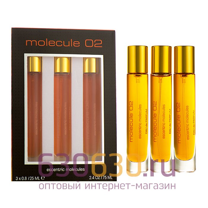 Парфюмерный набор Escentric Molecules "Molecule 02" 3*25 ml