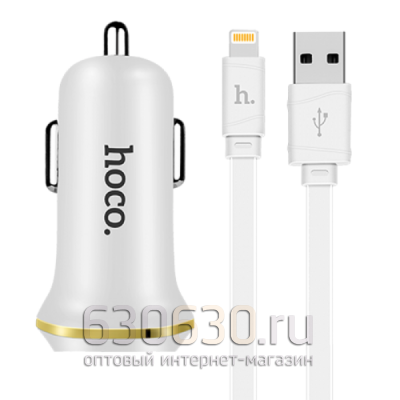 Автомобильное зарядное устройство Hoco Z1 iPhone (1USB) 