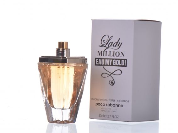 ТЕСТЕР Paco Rabanne "Lady Million Eau My Gold" 80 ml