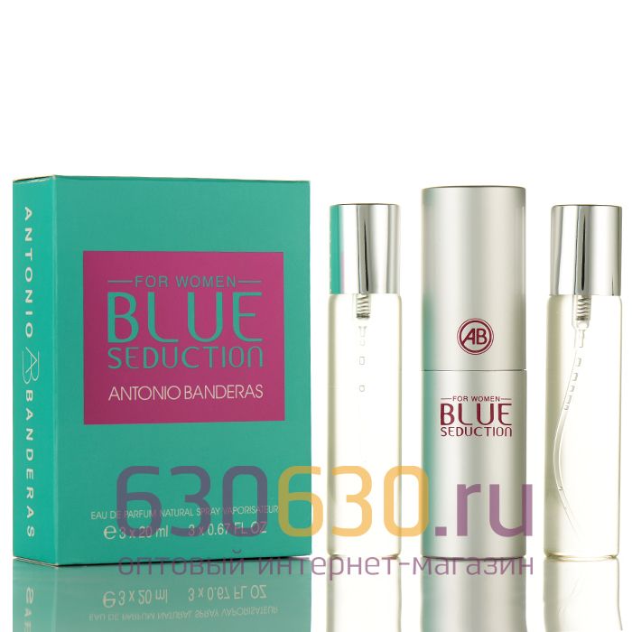 Antonio Banderas "Blue Seduction For Women''  3 х 20 ml