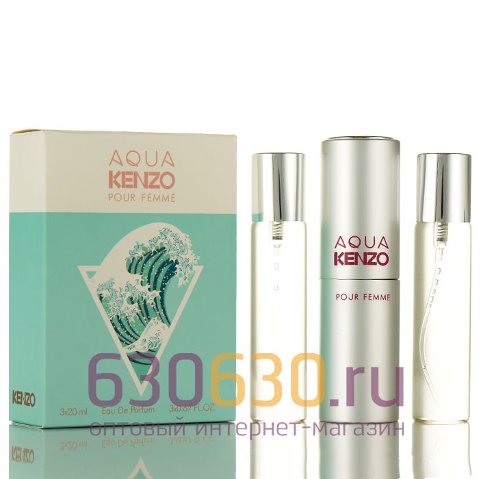 Kenzo "Aqua Pour Femme edt"  3 х 20 ml