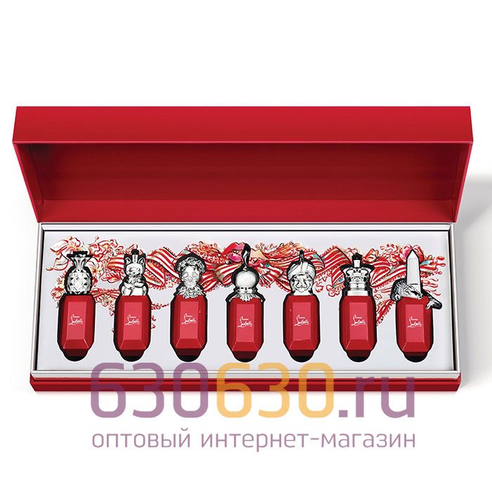 Подарочный набор миниатюр Christian Louboutin 7 x 9 ml