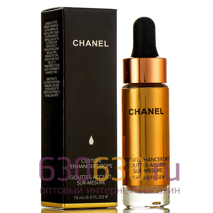 ХАЙЛАЙТЕР CHANEL "CUSTOM ENHANCE DROPS" 15ml - GOLD