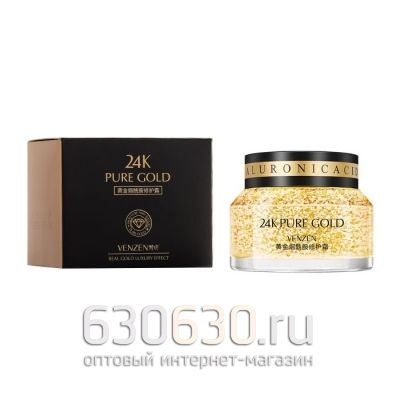 VENZEN "24К PURE GOLD" (восстанавливающий крем для лица) 50g