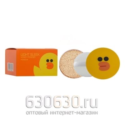 Рассыпчатая пудра Missha "Line Friends Light Sleek" (Утка)