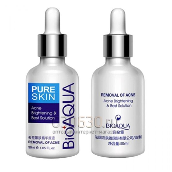 Крем BIOAQUA PURE SKIN "Acne Brightening & Best Solution" (для проблемной кожи) 30ml