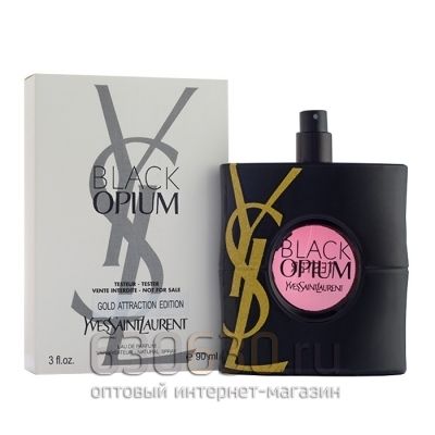 ТЕСТЕР Yves Saint Laurent "Black Opium Gold Attraction Edition" 90 ml