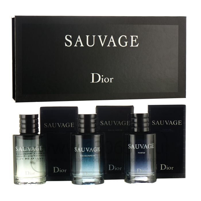 Подарочный Набор Christian Dior Men "Sauvage" 3 в 1