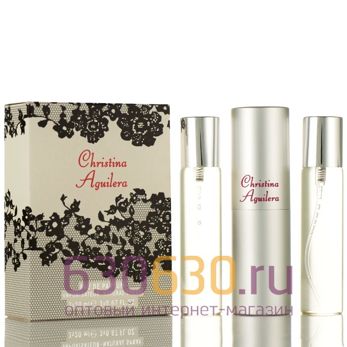 Cristina Aguilera "Eua de Parfum" 3 х 20 ml