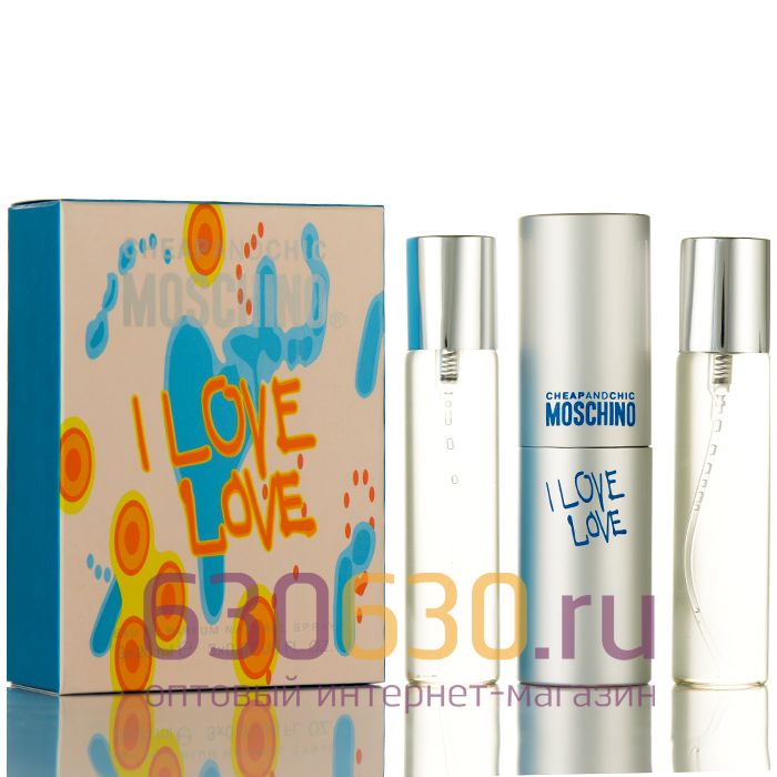 Moschino ''I Love Love'' 3 х 20 ml