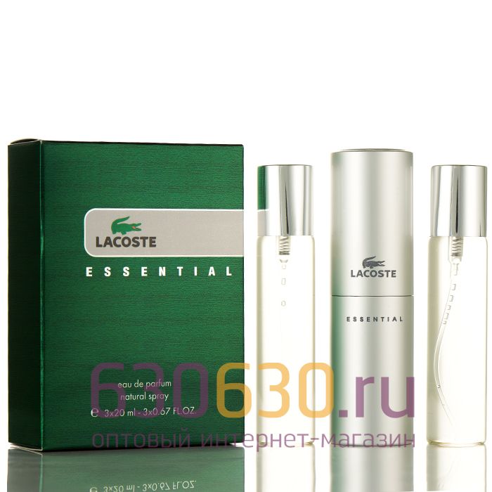 Lacoste "Essential"  3 х 20 ml