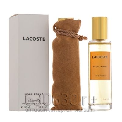 Мини тестер Lux Lacoste "Pour Femme edp" 40 ml