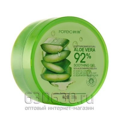 Увлажняющий крем-гель Rorec "Aloe Vera 92% Soothing Gel" 220 g