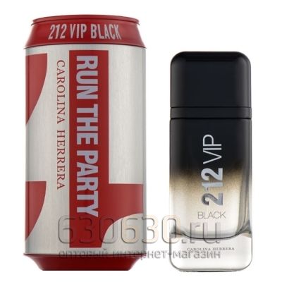 ОАЭ Carolina Herrera "212 VIP Black Run The Party Collector Men Eau De Parfum" 100 ml