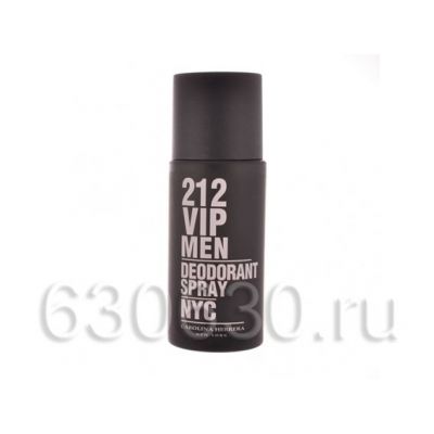 Парфюмированный Дезодорант Carolina Herrera "212 Vip Men" 150 ml