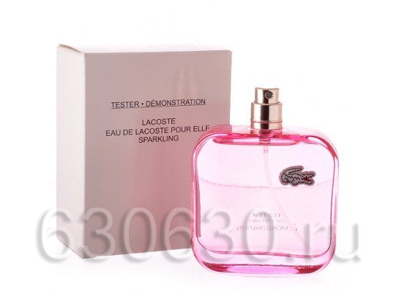 ТЕСТЕР Lacoste "Eau De Lacoste L.12.12 Pour Elle Sparkling" 90 ml